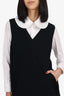 Rag & Bone Black Silk Blend Sleeveless Mini Dress Size 2