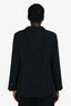Akris Black Button Down Blazer Size 16