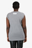 Dolce & Gabbana Grey Logo Embellished Tank Top Size L