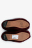 Celine Burgundy Mink Fur/Leather Flats Size 35