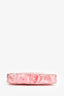 Louis Vuitton Rose Velours Monogram 'Vernis Ikat' Pochette Accessories Bag