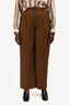 The Frankie Shop Brown 'Maesa' Pants Size M