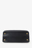 Louis Vuitton 2014 Black Taurillon Leather Capucines MM