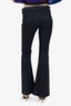 Rag & Bone Black Coated Flare Jeans Size 27