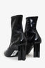 Louis Vuitton Black Patent Leather Heeled Boots Size 40