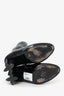 Louis Vuitton Black Patent Leather Heeled Boots Size 40