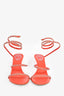 Rene Caovilla Coral Crystal Cleo Heels Size 39