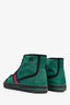 Gucci Green GG Supreme High Top Sneakers Size 7.5 Mens