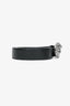 Versace Black Silver Medusa Belt Size 100/40