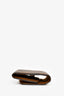 Louis Vuitton Brown Damier Ebene Coated Canvas Cufflinks Case with Logo Cufflinks