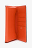 Hermès Orange Epsom Leather Long Bi-Fold Wallet