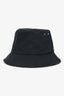 Christian Dior Black Oblique Cotton Reversible Bucket Hat Size 58