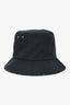 Christian Dior Black Oblique Cotton Reversible Bucket Hat Size 58