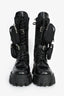 Prada Black Re-Nylon Boots with Pouch Size 38