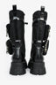 Prada Black Re-Nylon Boots with Pouch Size 38