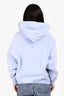 Ami Baby Blue Embroidered Hoodie Size M