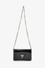 Giuseppe Zanotti Black Patent Crossbody Bag