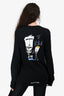 Chrome Hearts Black 'Out of Vogue' Graphic Printed Long Sleeve T-Shirt Size L