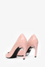 Nicolas Kirkwood Pink Patent Leather Faux Pearl Embellished Heels Size 36
