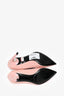 Nicolas Kirkwood Pink Patent Leather Faux Pearl Embellished Heels Size 36