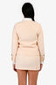Pre-Loved Chanel™ Cream Wool Blazer Skirt Set Size 38
