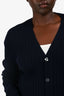 D&G Dolce & Gabbana Navy Ribbed Cardigan Size 52 Mens