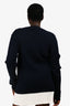 D&G Dolce & Gabbana Navy Ribbed Cardigan Size 52 Mens