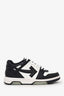 Off-White Black/White Leather Sneaker Size 41