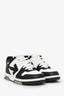 Off-White Black/White Leather Sneaker Size 41
