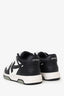 Off-White Black/White Leather Sneaker Size 41