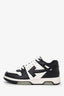 Off-White Black/White Leather Sneaker Size 41