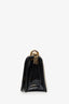 Christian Dior 2017 Black Patent Studded Small Diorama Flap Bag