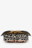 Fendi Leopard Print Calf Hair Fur Baguette Bag