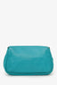 Fendi Blue Leather Fendista Pochette Crossbody Bag