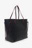 Louis Vuitton Black/Pink Epi Letaher Neverfull MM With Pouch