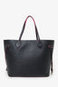 Louis Vuitton Black/Pink Epi Letaher Neverfull MM With Pouch