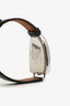 Hermès Black Leather Galop D'hermes Watch