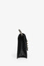 Saint Laurent Black Leather Studded Wallet on Chain
