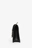 Saint Laurent Black Leather Studded Wallet on Chain