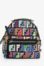 Fendi Multicolour Sequin Zucca Print Small Backpack