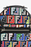 Fendi Multicolour Sequin Zucca Print Small Backpack