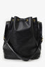 Louis Vuitton Black Black Epi Leather Petit Noe GM Bucket Bag