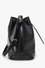 Louis Vuitton Black Black Epi Leather Petit Noe GM Bucket Bag