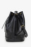 Louis Vuitton Black Black Epi Leather Petit Noe GM Bucket Bag