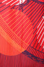Hermès Red/Purple Silk 'Suite Et Poursuite' Print Scarf Size 140