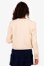 Celine Cream Wool Tweed Evening Jacket Size 38