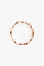 Hermès 18K Rose Gold Small Model Chaine d'ancre Enchainee Ring Size 55