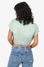 Mossman Green Cotton 'Wanderlust' Crop Top Size 8