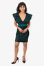 Elle Zeitoune Green Sequin 'Marla' Dress Size S