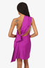 Misha Purple Halter 'Lillin' Mini Dress Size S